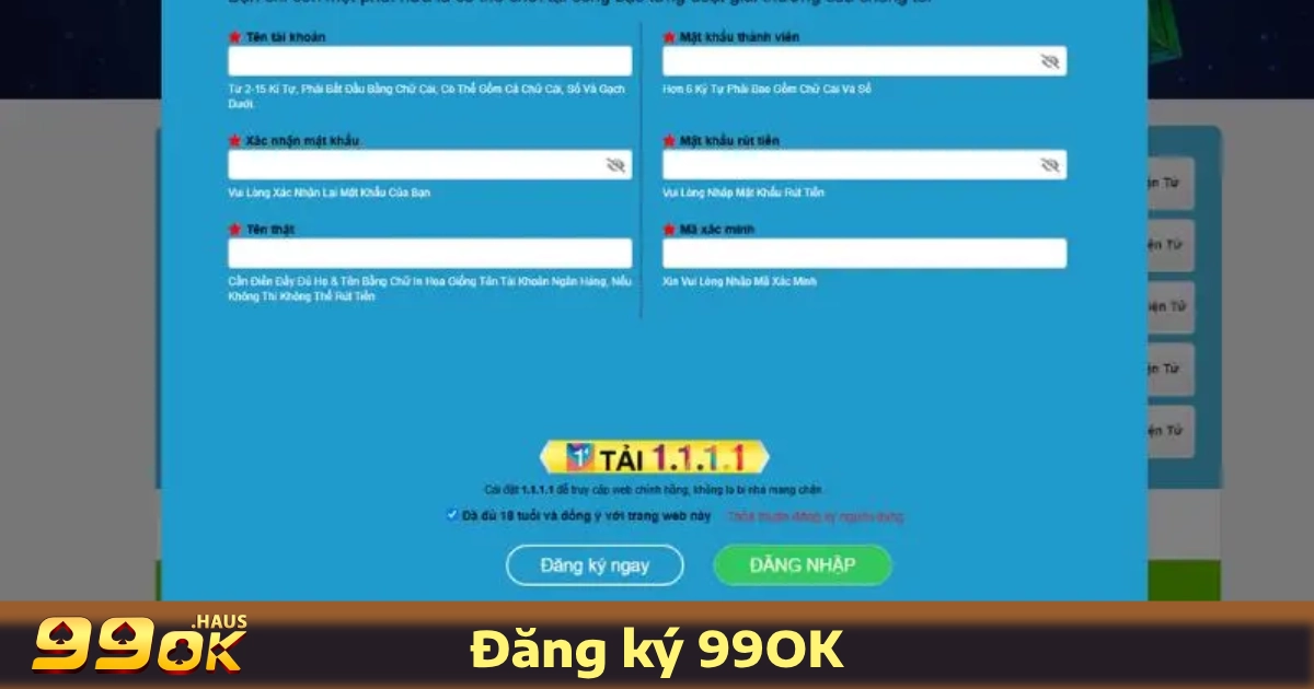TRANG CHỦ 29 Cách đăng ký 99OK cực dễ và nhanh chóng